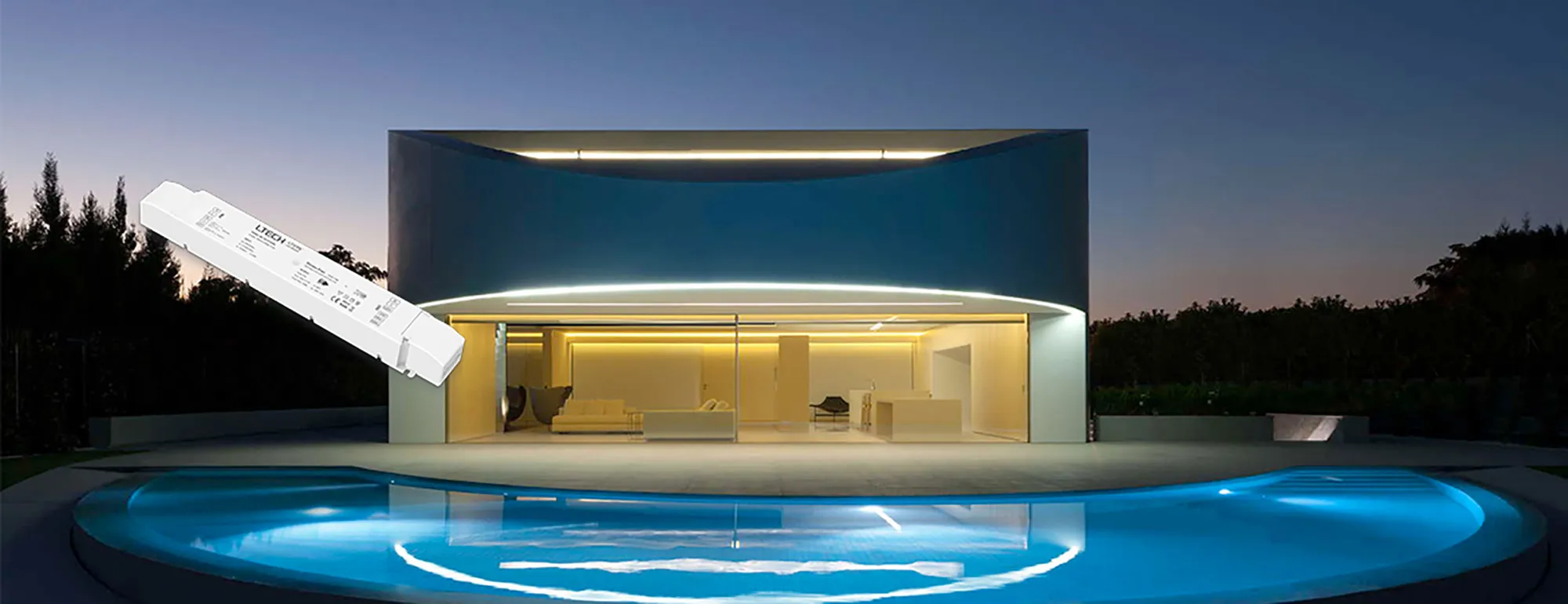 DMX512/RDM/Push DIM/CCT, 0-100% Dim, CV 100W, 24Vdc 4.17A, 200-240Vac, IP20, 5yrs Warranty. LM-100-24-G2M2  LTECH DMX Constant Voltage